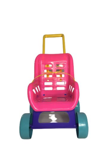 Játék Babakocsi rózsaszín-lila színben