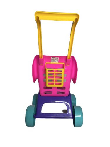 Játék Babakocsi rózsaszín-lila színben