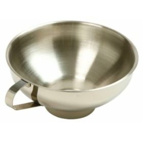 Rozsdamentes lekvártölcsér