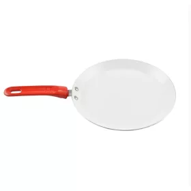 Kerámia bevonatos palacsintasütő 24 cm piros