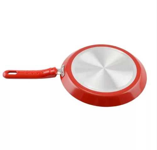 Kerámia bevonatos palacsintasütő 24 cm piros