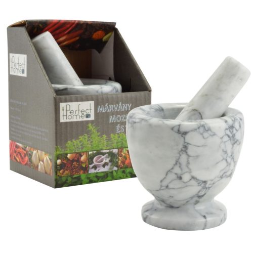 Mozsár és törő márvány (10 cm-es)