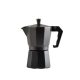 Alumínium kávéfőző 6 személyes fekete