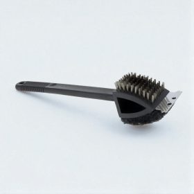   Grill tisztító kefe 3 az 1-ben – 375 mm hosszú, erős sörtékkel