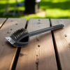 Grill tisztító kefe 3 az 1-ben – 375 mm hosszú, erős sörtékkel