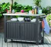 Unity XL grill Asztal tárolóval Antracit