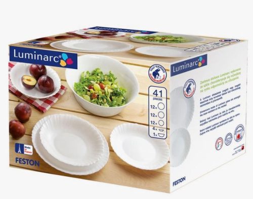FESTON 41 részes, 12 személyes étkészlet