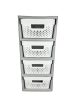Tároló fiókos 4x11 L Infinity szürke-fehér