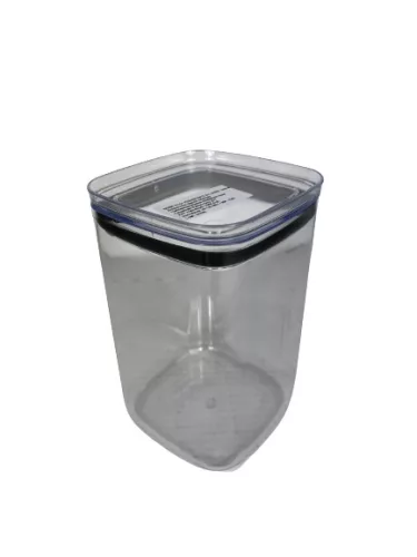 Fűszertartó szögletes 1000 ML átlátszó műanyag