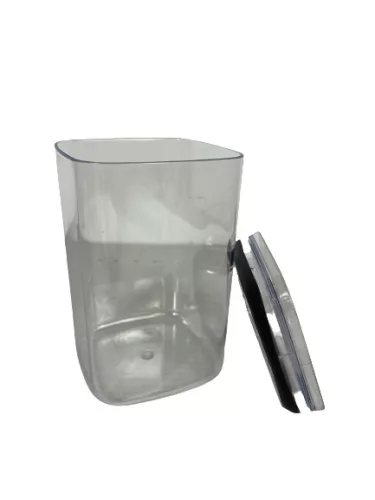 Fűszertartó szögletes 1000 ML átlátszó műanyag