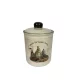 Fűszertartó kerámia Ideals for sweet home felirattal 550 ml bézs barna