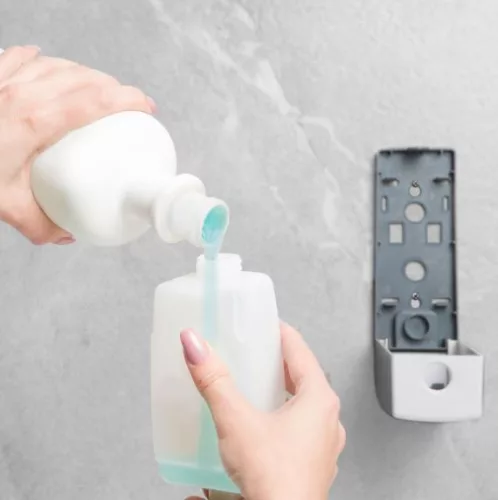 Szappanadagoló fehér színben (350 ml-es)