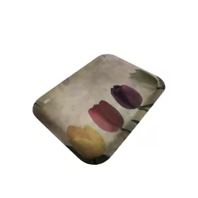 Tálca 33x24,5x1,8 cm Tulipán mintával (KKS)