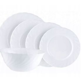 Étkészlet 19 részes OPÁL trianon fehér