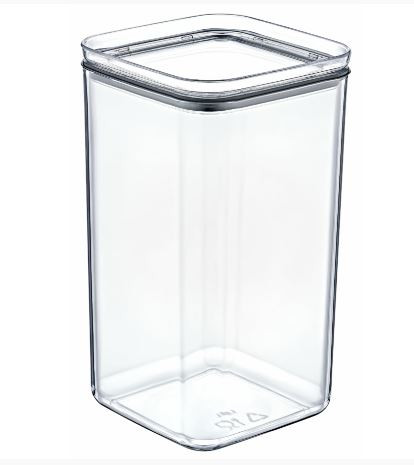 Fűszertartó doboz 1,5L - szögletes 10,5*10,5*19cm