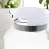 Kiöntő fedővel 1,5 L hőálló fehér