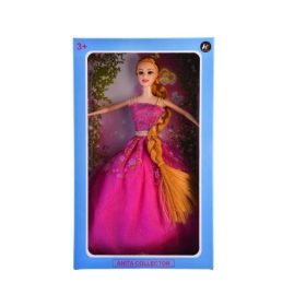 Baba játék balerina rózsaszín ruhával