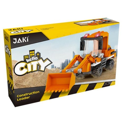 Építőjáték, munkagép (75 db-os)