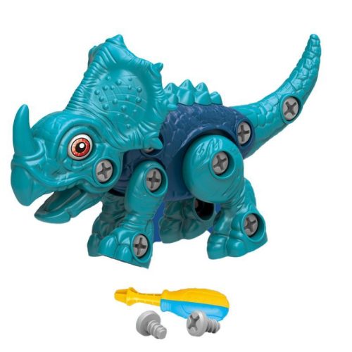 Dinoszaurusz, szétszerelhető, csavarhúzóval