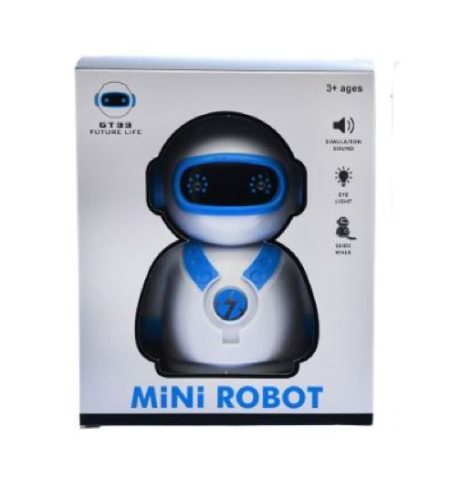 Játék beszélő robot kék