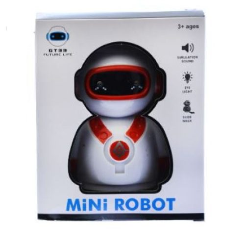 Játék beszélő robot piros