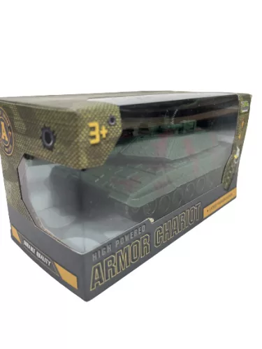 Lendkerekes tank zöld színben