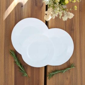 18 részes Luminarc Plumi étkészlet (fehér színben)