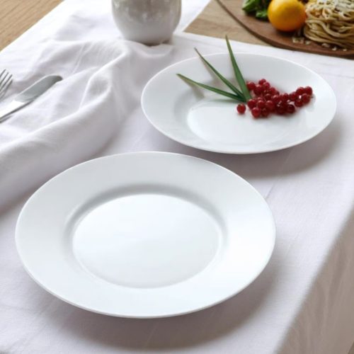 18 részes Luminarc Plumi étkészlet (fehér színben)