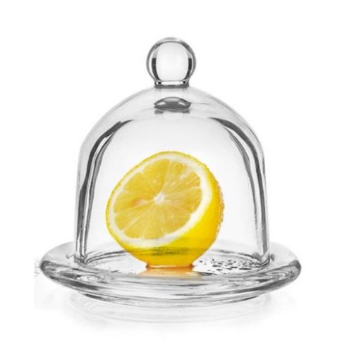 LIMON üveg citrom tartó (9,5 cm-es)