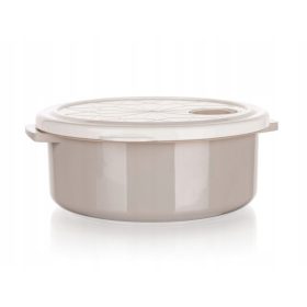 Culinaria műanyag ételtároló latte színben (2,75 L-es)