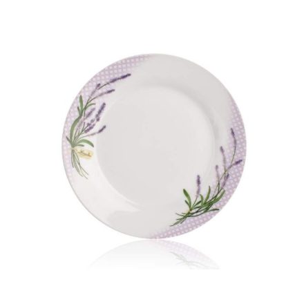 Porcelán desszertes tányér LAVENDER 19 cm