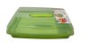 Süteményes doboz szögletes zöld (V)