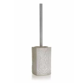 Kerámia WC kefe tartóval BRILANZ 10,5 x 42 cm, bézs
