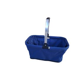 Bevásárló kosár kék színben