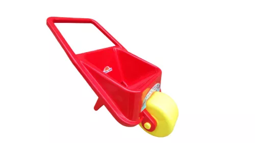 Piros játéktalicska (46x25x37 cm-es)