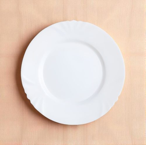 18 részes Luminarc Cadix üveg étkészlet (fehér színben)