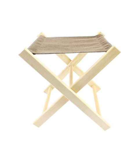 Szék fa összecsukható, textil betéttel