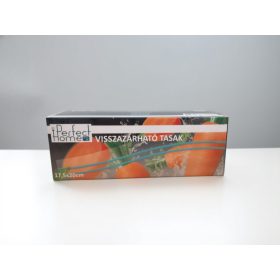 50 db-os Perfect Home visszazárható tasak (17,5x20 cm-es)