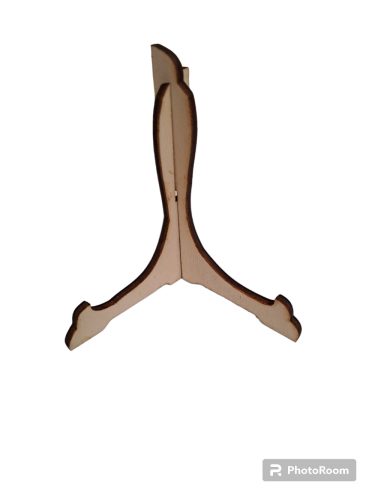 Egyedi képes szögletes fa lap – 15  cm, személyre szabott gravírozás dekorációhoz