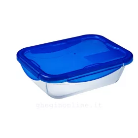 Cook&Freeze műanyag sütőtál fedővel (25x19x6 cm-es)