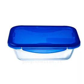 Cook&Go műanyag sütőtál fedővel (30x29x3 cm-es)