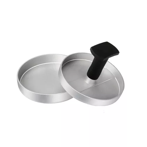 Alumínium Hamburger húspogácsa készítő (11,8 cm-es)