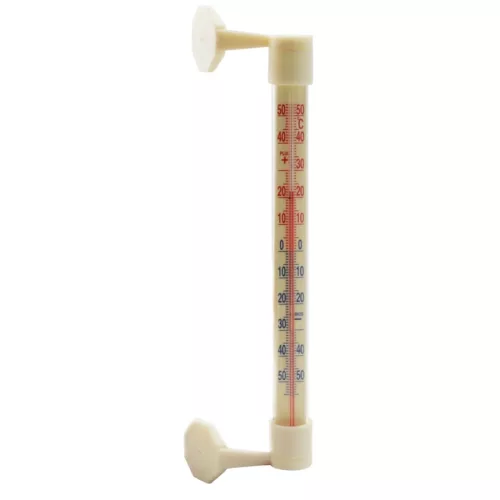 Kültéri 21 cm-es műanyag hőmérő