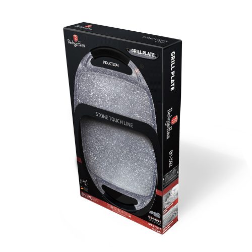 Berlinger Haus grill sütőlap szürke színben 47 cm-es (BH-1592)