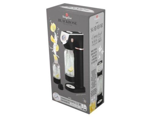 Berlinger Haus Black rose szódagép 2 palackkal (BH8554)