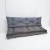 Hintaágy párna 150 cm 3 részes szürke