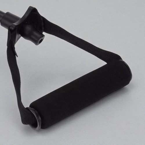 XQ Max erősítő gumikötél fogantyúval, 120 cm, erős – Otthoni edzéshez, fitnesz, crossfit