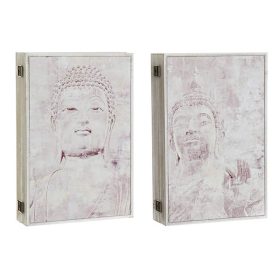 Buddha mintás kulcstartó doboz (20x6x30 cm-es)