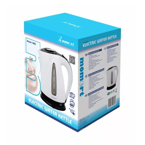 Momert üveg vízforraló (2 L-es)