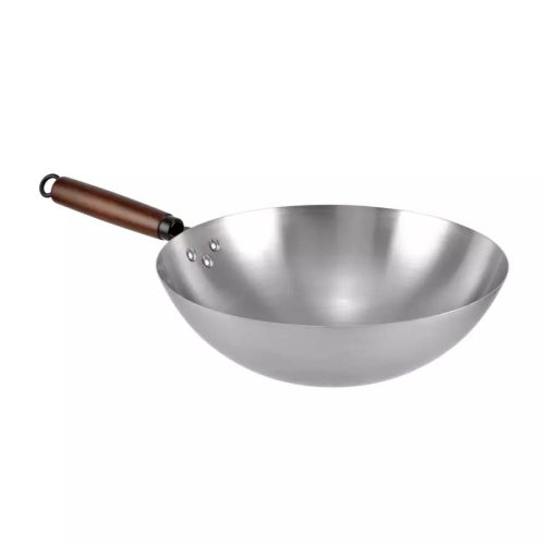 Tradícionális kínai wok 32cm, 1,3mm vas Perfect Home